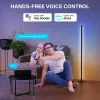 مصابيح أرضية بلوتوث ذات ثلاثة أجزاء من المصابيح الزوايا لمصابيح RGB التجارية عبر الحدود Specification image